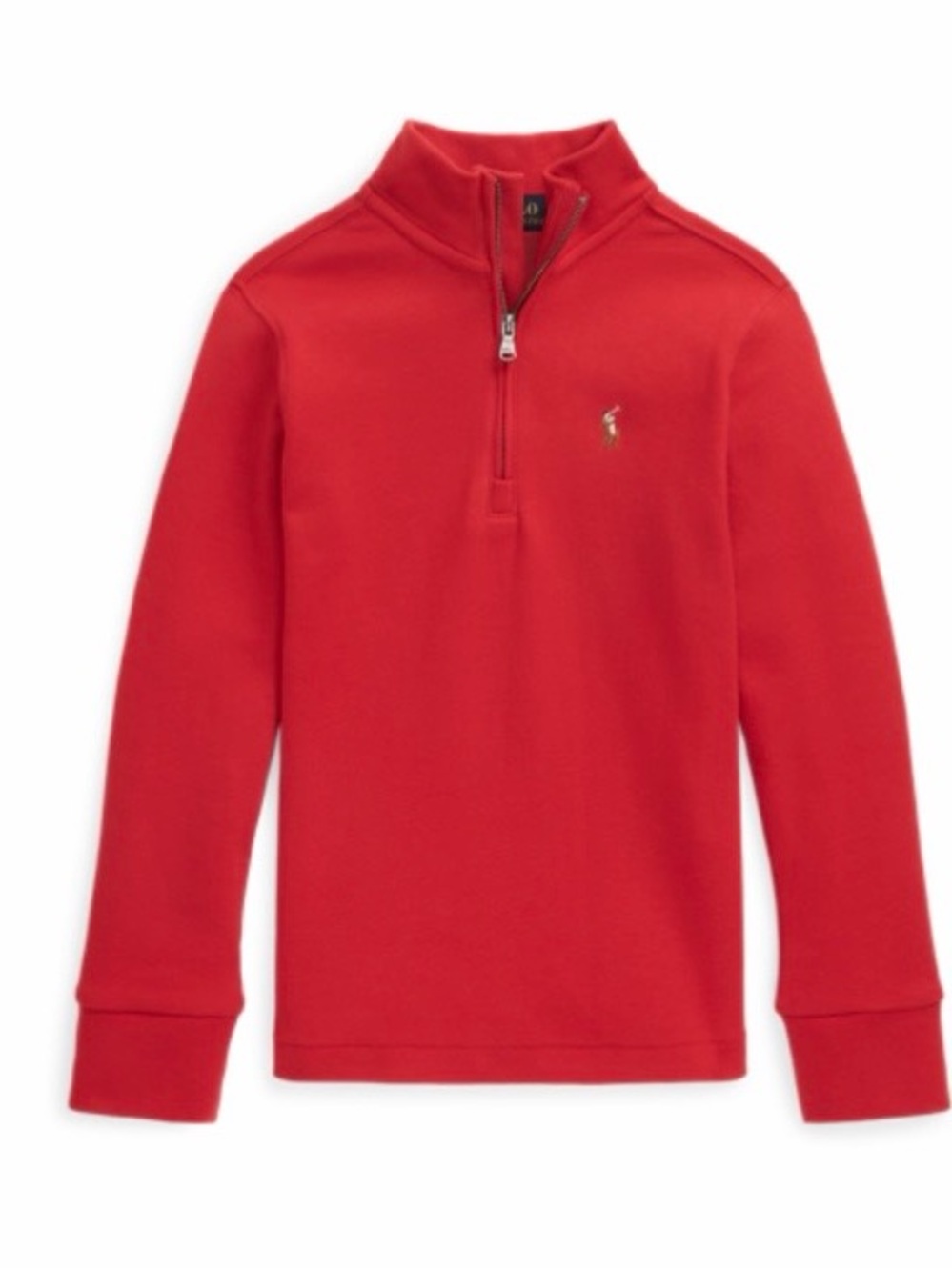 Polo Ralph Lauren Cotton Interlock Quarter-zip Pullover